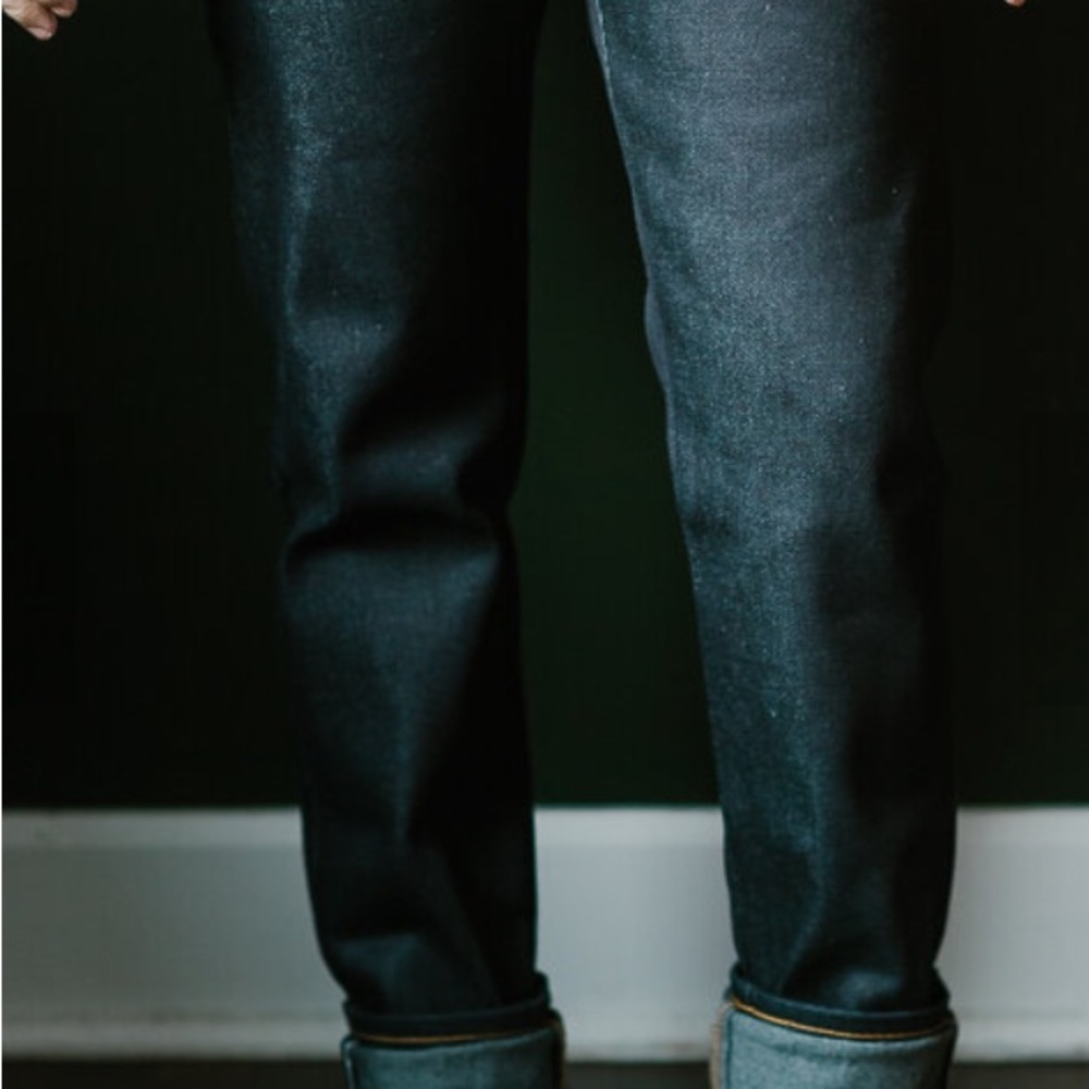 Naked & Famous Elephant X 19oz Selvedge Denim 
Fit: Super Guy
Size: 33